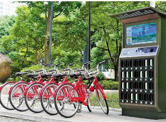 杭州公共自行车 无桩也能还车了