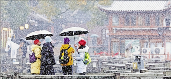 江南初雪 来去匆匆