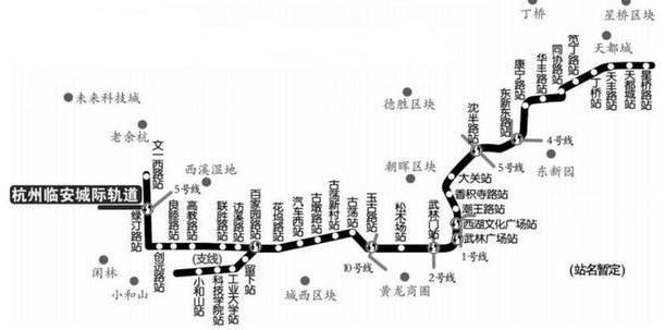 杭州3号地铁线路图图片